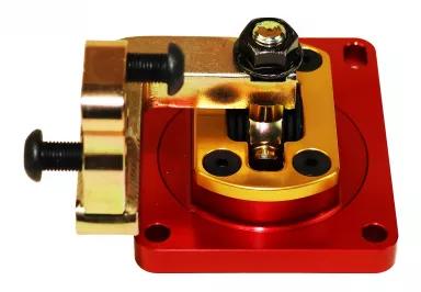 Qwik Stik Shifter T5/T56 Square Base, 2" Left & 2" Back Offset